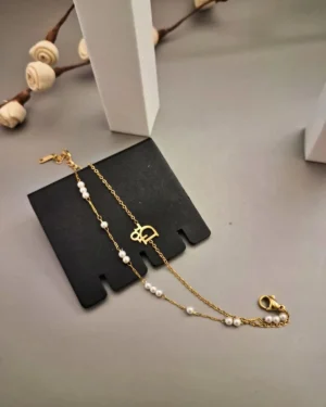 Zevarly Ambalika Gold Plated Anti Tarnish Bracelet