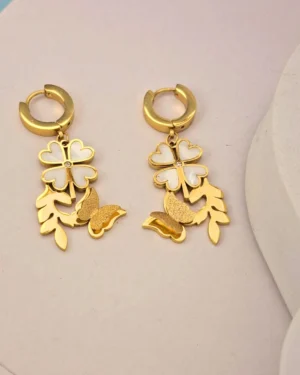 Zevarly Inaaya Prestige Anti Tarnish Earrings