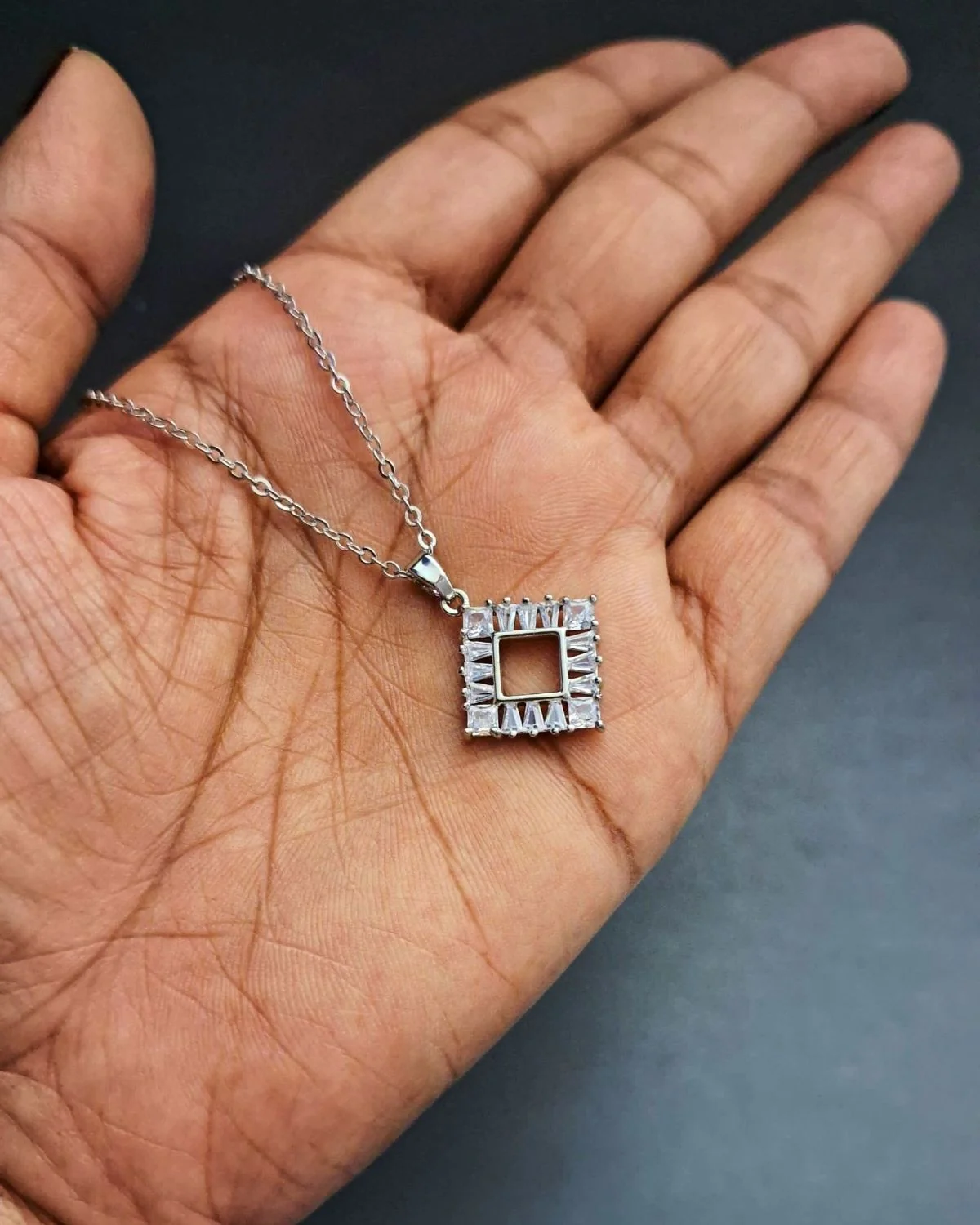 Zevarly Nidhi Anti Tarnish Pendant - Image 4