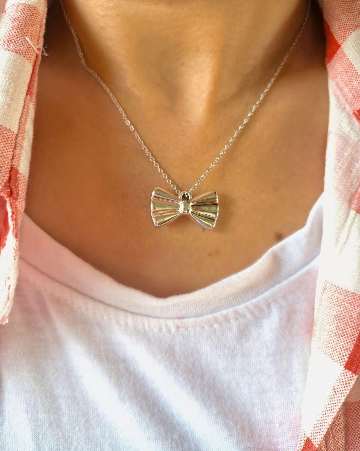 Zevarly Zarika Silver Plated Anti Tarnish Pendant - Image 5